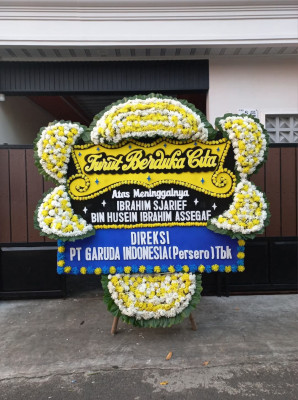 Papan Bunga Duka di Mataram